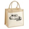 Pocket Jute Midi Tote Thumbnail
