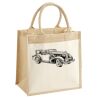 Pocket Jute Midi Tote Thumbnail