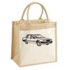 Pocket Jute Midi Tote Thumbnail