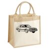Pocket Jute Midi Tote Thumbnail