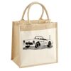 Pocket Jute Midi Tote Thumbnail