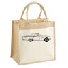 Pocket Jute Midi Tote Thumbnail
