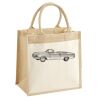 Pocket Jute Midi Tote Thumbnail
