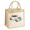 Pocket Jute Midi Tote Thumbnail
