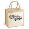 Pocket Jute Midi Tote Thumbnail