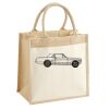 Pocket Jute Midi Tote Thumbnail