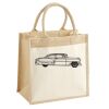 Pocket Jute Midi Tote Thumbnail