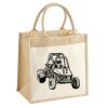 Pocket Jute Midi Tote Thumbnail