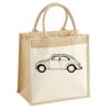 Pocket Jute Midi Tote Thumbnail