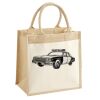Pocket Jute Midi Tote Thumbnail