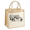 Pocket Jute Midi Tote Thumbnail