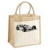 Pocket Jute Midi Tote Thumbnail