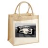 Pocket Jute Midi Tote Thumbnail
