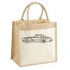 Pocket Jute Midi Tote Thumbnail