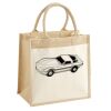 Pocket Jute Midi Tote Thumbnail