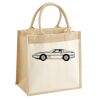 Pocket Jute Midi Tote Thumbnail