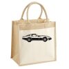 Pocket Jute Midi Tote Thumbnail