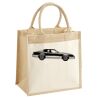Pocket Jute Midi Tote Thumbnail