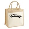 Pocket Jute Midi Tote Thumbnail
