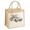 Pocket Jute Midi Tote Thumbnail