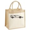 Pocket Jute Midi Tote Thumbnail