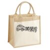 Pocket Jute Midi Tote Thumbnail