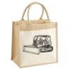 Pocket Jute Midi Tote Thumbnail