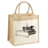Pocket Jute Midi Tote Thumbnail