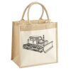 Pocket Jute Midi Tote Thumbnail