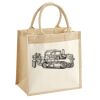 Pocket Jute Midi Tote Thumbnail