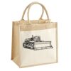 Pocket Jute Midi Tote Thumbnail