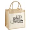 Pocket Jute Midi Tote Thumbnail