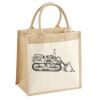 Pocket Jute Midi Tote Thumbnail