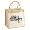 Pocket Jute Midi Tote Thumbnail