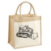 Pocket Jute Midi Tote Thumbnail