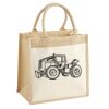 Pocket Jute Midi Tote Thumbnail