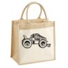 Pocket Jute Midi Tote Thumbnail