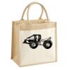 Pocket Jute Midi Tote Thumbnail