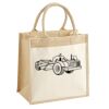 Pocket Jute Midi Tote Thumbnail