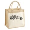 Pocket Jute Midi Tote Thumbnail