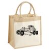 Pocket Jute Midi Tote Thumbnail