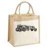 Pocket Jute Midi Tote Thumbnail