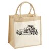 Pocket Jute Midi Tote Thumbnail