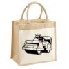 Pocket Jute Midi Tote Thumbnail