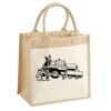 Pocket Jute Midi Tote Thumbnail