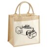 Pocket Jute Midi Tote Thumbnail