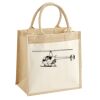 Pocket Jute Midi Tote Thumbnail