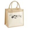 Pocket Jute Midi Tote Thumbnail