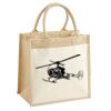 Pocket Jute Midi Tote Thumbnail