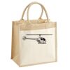 Pocket Jute Midi Tote Thumbnail
